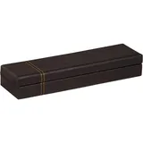 Rhodia 118876C Stiftetui italienischem Kunstleder 21x5,5x3cm Schwarz