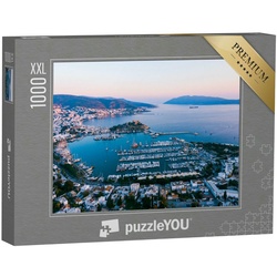 puzzleYOU Puzzle Puzzle 1000 Teile XXL „Atemberaubender Blick auf Bodrum, Türkei“, 1000 Puzzleteile, puzzleYOU-Kollektionen Türkei