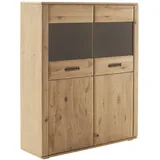 MCA Furniture MCA Highboard Alento Holz Braun Eiche