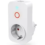 Hama Smart-Home-Steckdose 2 St. Weiß