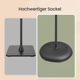 VASAGLE Leselampe 22,0 cm 170,0 cm Schwarz