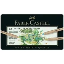 Faber-Castell Pitt Pastell Buntstifte 12 St. mehrfarbig