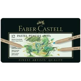 Faber-Castell Pitt Pastell Buntstifte 12 St. mehrfarbig