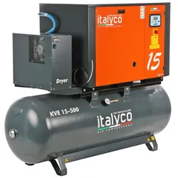 Italyco KVE 15/500 Premium - Schraubenkompressor - max. Druck 10 bar