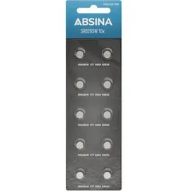 Absina Knopfzelle 377 18 mAh 10 St.