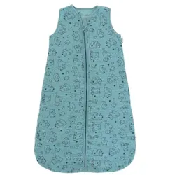 Sterntaler Musselin-Schlafsack Elia dunkeltürkis, 110 cm