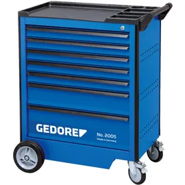 Gedore Werkzeugwagen Stahl blau 308-teilig bestückt