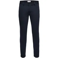 Only & Sons ONSMARK Slim Fit Chino Hose Blau 28 32