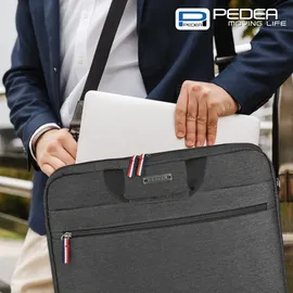 PEDEA Notebooktasche "URBAN-HIP", 17,3" grau