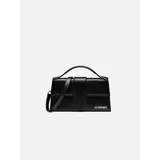 Jacquemus Le Grand Bambino Handtasche Leder Black/Silver