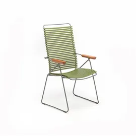 Houe CLICK Position Chair Gartenstuhl 58,5 x 58 x 106 cm olivgrün