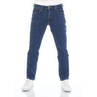 LEE Brooklyn Straight Hosen Dark Stonewash 31 34