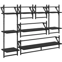 VidaXL Wandregal-Set 6 pcs 100 x 25 x 30