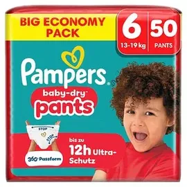 Pampers Baby-Dry Pants Gr. 6 (13-19 kg) 50 St.