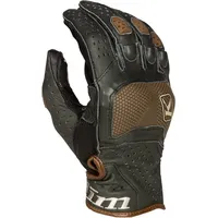 Klim Badlands Aero Pro Handschuhe - Dunkelgrün/Braun / S