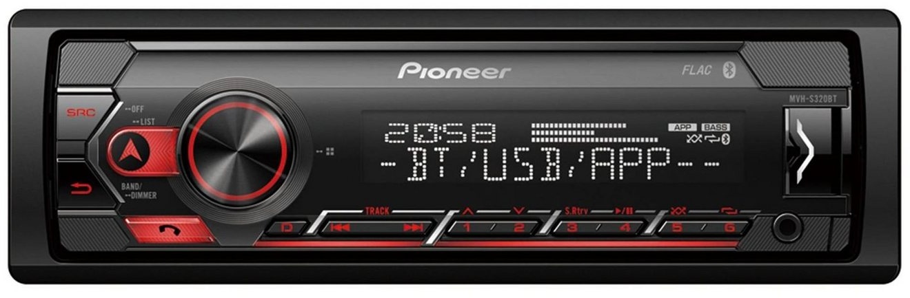 Pioneer MVH-S320BT Bluetooth Spotify USB Android Autoradio Autoradio