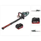 Metabo HS 18 LTX BL 55 Akku Heckenschere 18 V 50 cm Brushless + 1x Akku 10,0 Ah - ohne Ladegerät