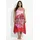 Ulla Popken Strandkleid Urlaubsmotiv Rot 50/52