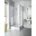 Kermi NOVA 2000 Duschtür rechts 80 x 200 cm 765-800 mm weiß Kunstglas