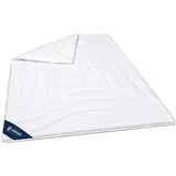 casimum Kamelhaardecke »LUXUS« – 100% Kamelhaar, Größe: 135x200 cm, warme Winterdecke, Bettdecke Kamelflaumhaar, casimum Weiß,