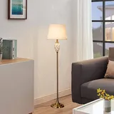 Mengjay- Wohnzimmer Stehlampe, E27 Fassung, max. 60 Watt, mit Fußschalter Leselampe, für Schlafzimmer Wohnzimmer Lampe,Standleuchte (Stil.A)