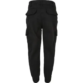 URBAN CLASSICS High Waist Cargohose Black 146-152 cm