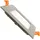 efectoLED Einbauleuchte 18W Rund Silber 3000K Warmweiß