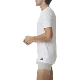 adidas 2er Pack Crew Neck Shirt Active Flex Cotton Weiß XL