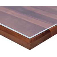 Ertex Tischdecke Tischfolie Schutzfolie Tischschutz Folie Matt/Carbon Folie 2,5 mm 1A Qualität geeignet für den Kontakt mit Lebensmitteln (90 x 120 cm)
