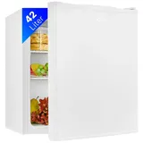 Bomann® Mini Kühlschrank 42 Liter | Getränkekühlschrank klein für Büro, Camping und Gaming | kleiner Kühlschrank leise 39 dB | Minibar mit wechselbarem Türanschlag | 51x45x45 cm | KB 7346 weiß