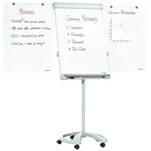 Franken Flipchart PRO Deluxe Mobil 67 x 95 cm Hellgrau