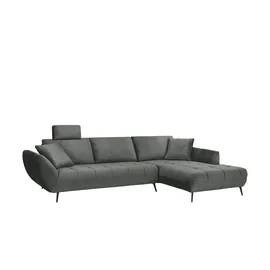 bobb Ecksofa Carly ¦ grau ¦ Maße (cm): B: 313 H: 90 T: 215.0