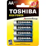 Toshiba LR6GCP BP-4 Haushaltsbatterie Einwegbatterie AA Alkali