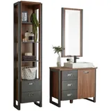furn.design Badmöbel Set Auburn 4-tlg. Eiche