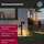 Paulmann LED Pollerleuchte Kimu Aluminium 44,9 cm 2x7,8W 720lm anthrazit