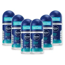 NIVEA Fresh Ocean Deodorant Roll-On 6 x 50 ml
