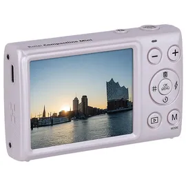 Rollei Compactline Mini Digitale Kompaktkamera Rosa, nicht vorhanden opt. Zoom