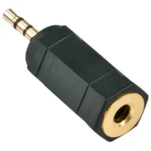 Lindy Audio Adapter 2,5mm Klinken-Stecker - 3,5mm Klinken-Buchse (35622)
