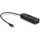 Lindy 43249 USB-Hub 3 Port USB-A, RJ45 USB 3.1 Gen1 5 GBit/s mit eingebautem Netzwerk-Anschluss Schwarz