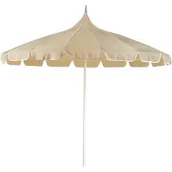 Sonnenschirm ⌀ 245 cm beige MINOA