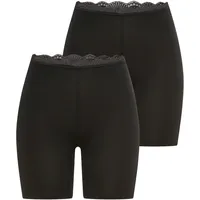 Ysabel Mora Lange Unterhose 2 St. Schwarz M