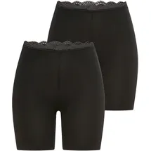 Ysabel Mora Lange Unterhose 2 St. Schwarz M