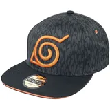 Difuzed Badge Cap schwarz Einheitsgröße