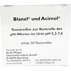 TESTSTREIFENHEFT z.Bestimmung d.Urin ph Wertes 50 St