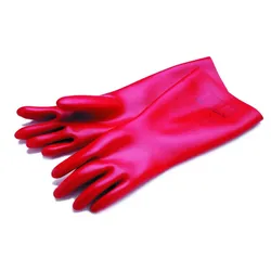 Cimco 140215, Isolierende Handschuhe, Rot, Erwachsener, Unisex, Schutz vor elekt
