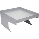 Proregal Mährobotergarage mit Pflanzkasten 37x60x70 cm Grau
