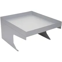 Proregal Mährobotergarage mit Pflanzkasten 37x60x70 cm Grau
