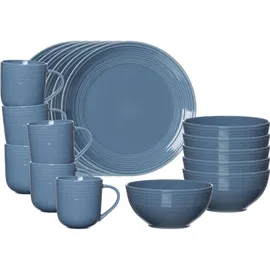 Ritzenhoff & Breker Levi Frühstücks-Set 18-tlg. blau