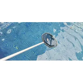 Planet Pool Profi Oberflächenkescher silber/schwarz 0,48 m