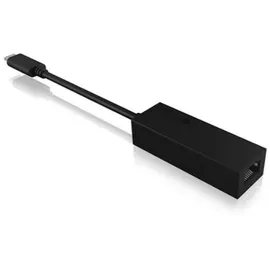 Icy Box USB-C zu Gigabit Ethernet LAN Adapter Schwarz